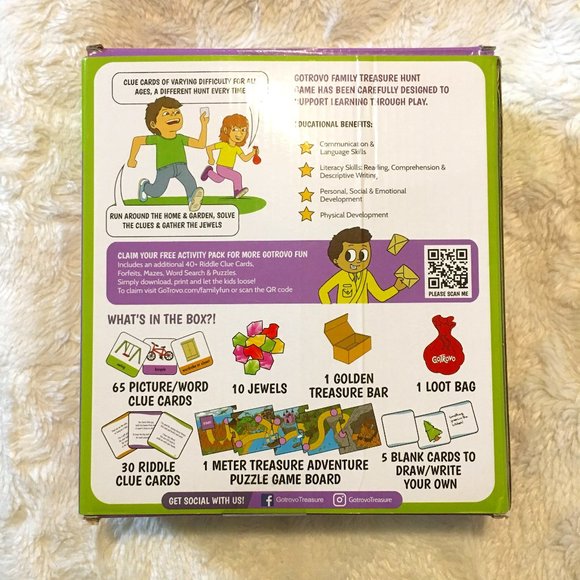 Gotrovo The Family Treasure Hunter Board Game - Picture 6 of 9
